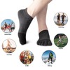 VWELL Womens Toe Socks Coolmax Running Five Finger Socks Athletic