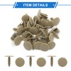 VekAuto 30 Pcs Rivet Clips, 30 x 25mm Bumper Retainer