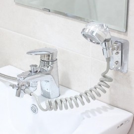 All-in-One Lavatory Shower Faucet Set (4-Piece) Bathroom