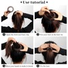 6Pcs Bird Nest Magic Hair Clips Hair Nest for Bun