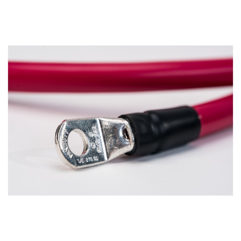 Spartan Power 2 AWG 12 Foot Alligator Clamp Battery Cable