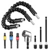 Angle Screwdriver Drill Attachments, 105° Angle Gear, 2 x Drill