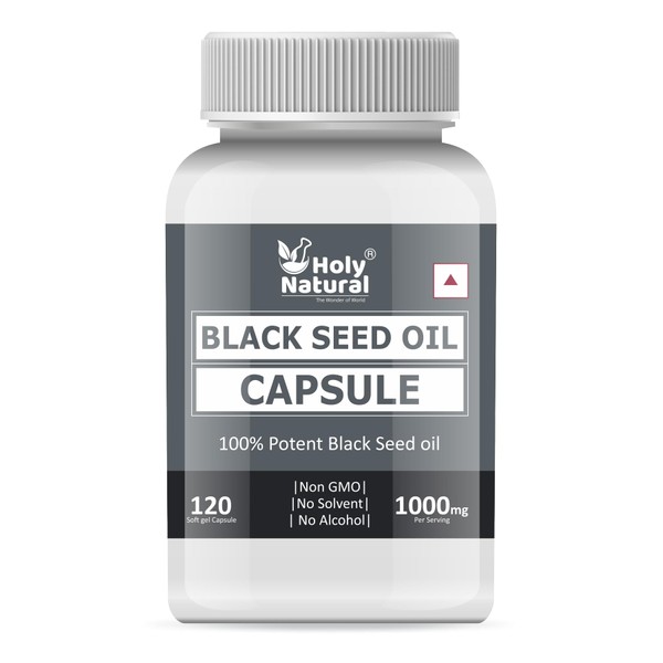 Black Seed Oil Softgel Capsule – 500mg (120 Softgel) Premium Quality Cold Pressed Nigella Sativa Seeds Oil I 2 Months Supplement I Rich Thymoquinone, Vitamin E & Omega 3 6 9