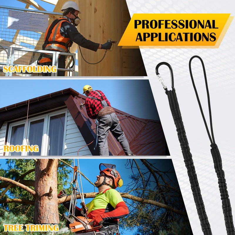 LEIFIDE 16 Pcs Tool Lanyard Standard Length Safety Tool Leash