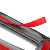 2pcs Carbon Fiber Style BPillar Air Vent Frame Trim Fit
