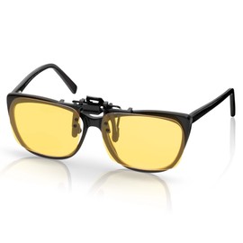 BEZLIT Clip-On Sunglasses Polarised Glasses Attachment Women Men 30441, yellow
