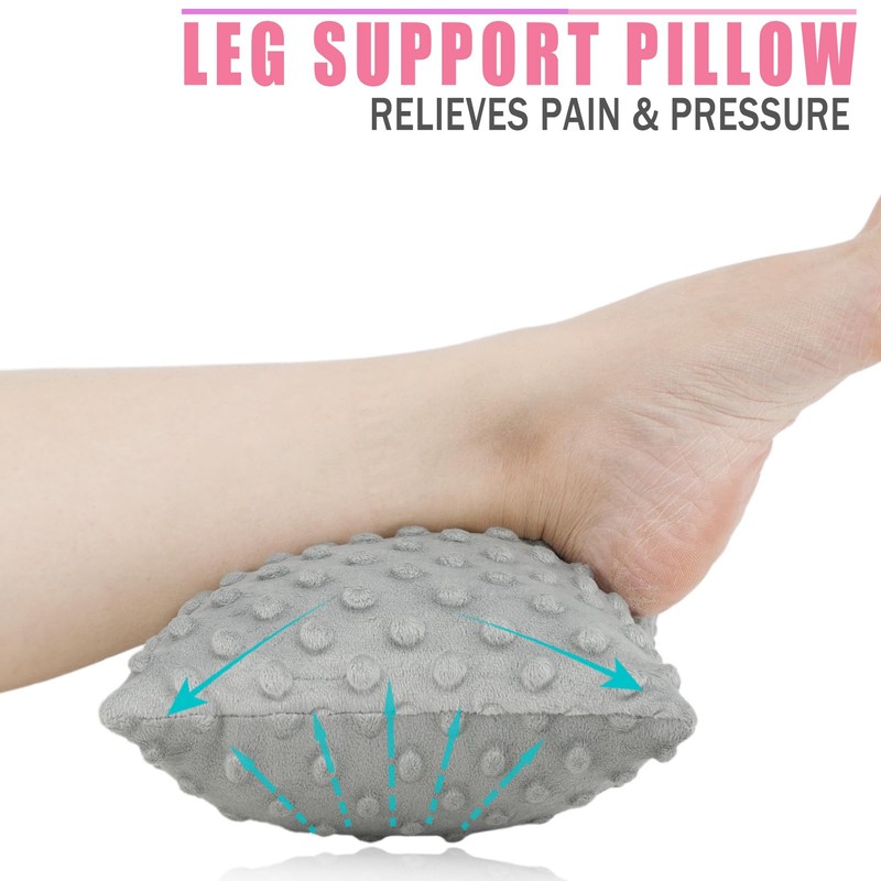D. Cozy 2 Pcs Soft Knee Pillow for Side Sleepers,