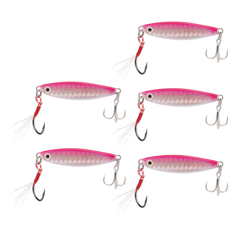 5Pcs 15g Metal Vib Hard Fishing Lures Jigging Fishing Baits