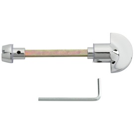 Spare Slim Thumbturn Lock and Release Handle - 80mm Spindle - Polished Chrome | Locking Thumb Turn and Release Handle - Screwless Rose - for Use with Lever on Rose Door Handles