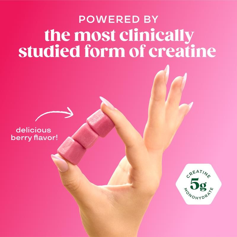 Bloom Nutrition Creatine Gummies – Muscle Strength, Energy & Recovery