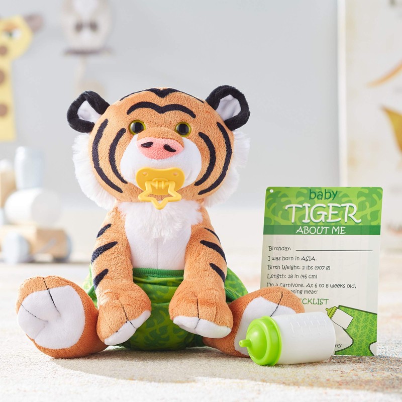 Melissa & Doug | Baby Tiger | Plush Toy |