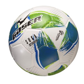 Gaser Balon de Futbol Soccer # 5 Laminado PVC suka Azul Verde