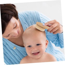 OHPHCALL Wooden Comb Baby Bath Hair Brush Bath Body Professional