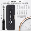 FLEXBERG Torque Wrench Bicycle Set 2-20 Nm, Torque Wrench 1/4,