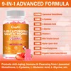 2 Packs 2500MG Liposome Glutathione Gummies, Composite L-Cysteine, Collocation Milk