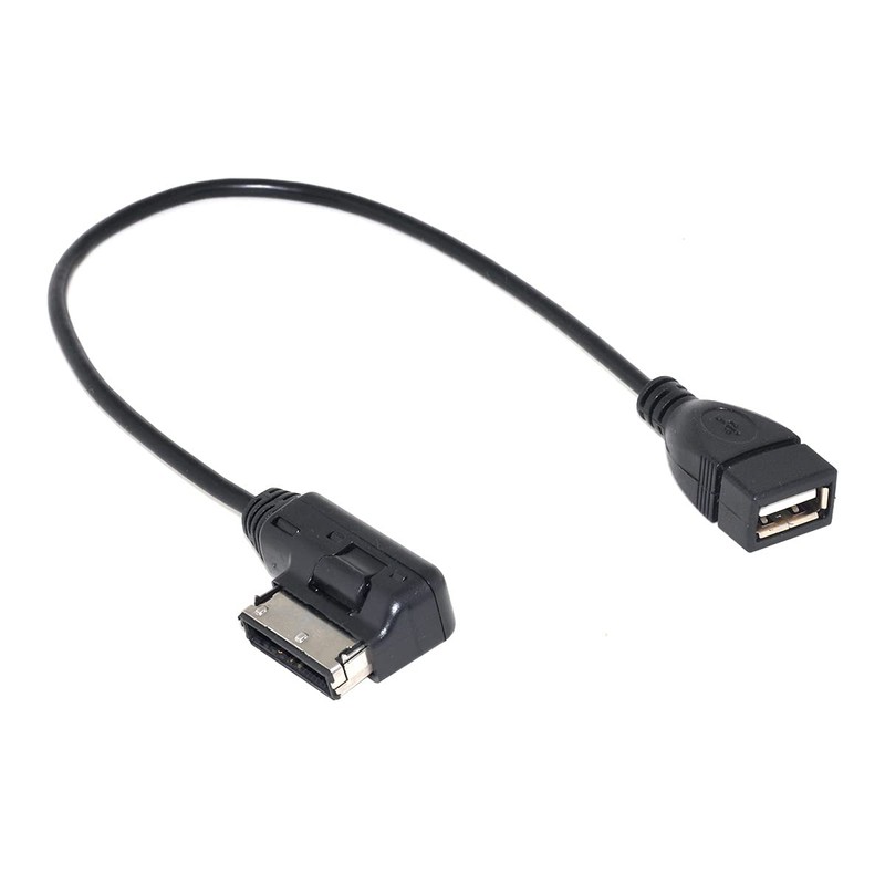cablecc メディアイン AMI MDI USB AUXフラッシュドライブアダプターケーブル 車 フォルクスワーゲン 2014 A4