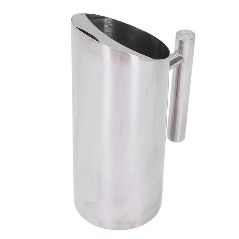 Stainless Steel Water Tie Pot Cold Drinking Pitcher with Ergonomic