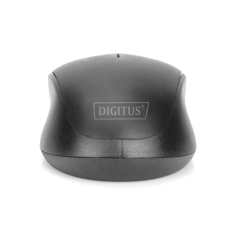 DIGITUS Kabellose Optische Maus 3D, 2.4 GHz 1000 DPI, Schwarz