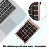 Zunate Mini Numeric Keyboard Compatible Bluetooth 5.0 for Android OS,