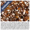 Meditation cushion with buckwheat