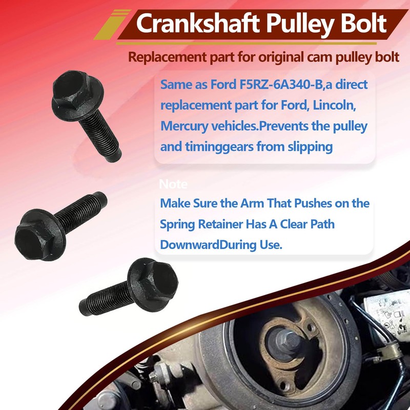 Datrenm Valve Spring Compressor Tool Kit Compatible with Ford 4.6L