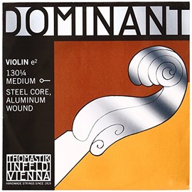 Dominant Strings 130 1/4 Aluminium Wound Regular Violin E String