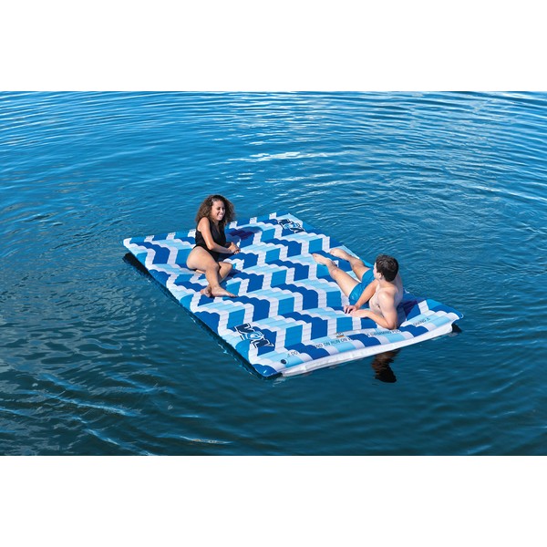 WOW Sports Inflatable Water Walkway, Inflatable Water Mat Pool Float, Ideal for Kids and Adults, 10 x 6 Feet