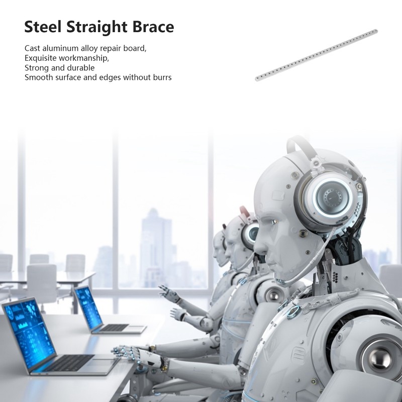Stainless Steel Straight Brace Mending Plate Connector Bracket for Furniture
