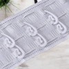 Burkfeeg 200 Pcs White Curtain Hooks Gliders Rollers, Plastic Curtain