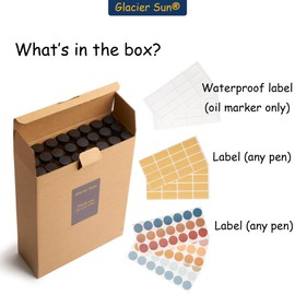 Clear Plastic Tube with Black lid, Storage Holder for 8-10 inch Incense Sticks, Preserves Aroma (24)