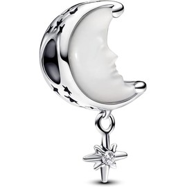 PHCLASY Moon Birthday Family Heart Charms Family Pendants Beads Charms for Bracelets and Necklaces Festival Jewelry for Women