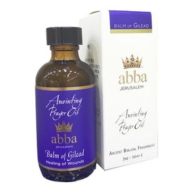 ABBA Oil Balm of Gilead 2oz ANOINTING Oil in Gift Box - ABBA Jerusalem