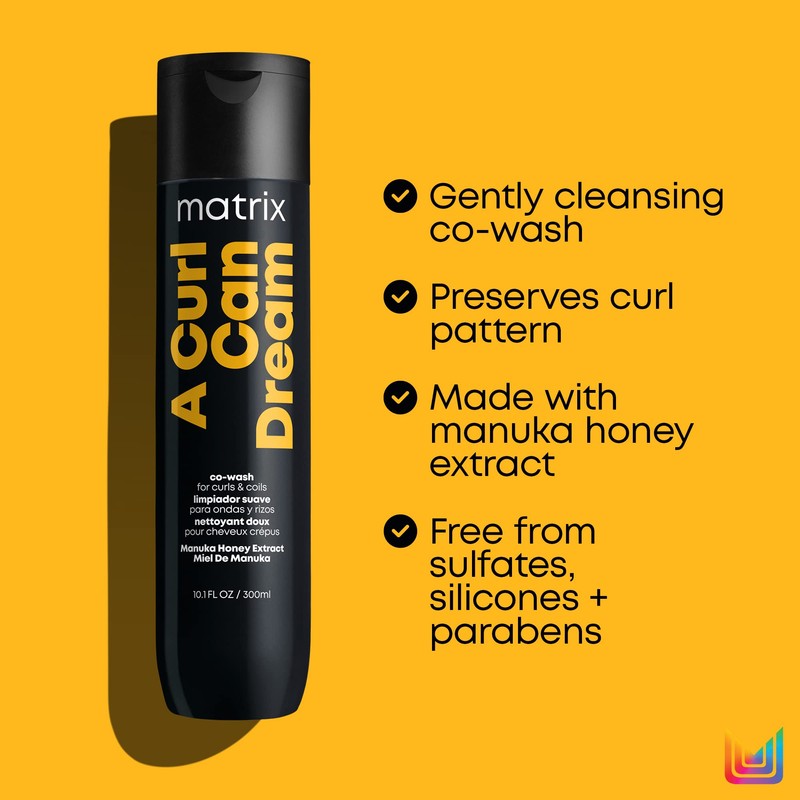 Shampoo de Limpieza Suave para Cabello Rizado y Ondulado Formulado