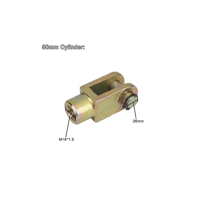 Internal Thread Metal Y Joint Pneumatic Air Cylinder Piston Rod