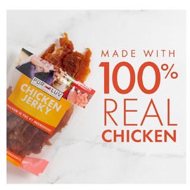 Pur Luv Dog Treats Chicken Jerky for Dogs Made with 100% Real Chicken Breast