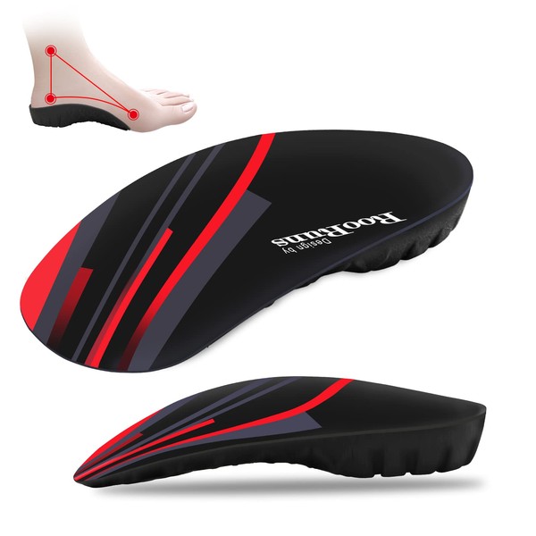 Plantillas ortopédicas para fascitis plantar, insertos de soporte de arco