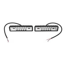 LED Work Light 12‑85V 48W White Yellow Light Color IP67 Waterproof Flexible Headlight Driving Fog Lamp for Offroad Truck Tractor Boat