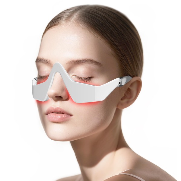 Under Eye Red Light Therapy Glasses,red Light Therapy for Eyes,