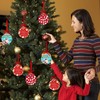 TSKDKIT Pack of 30 Acrylic Christmas Baubles 7.6 cm Acrylic