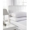 Textiles Direct Easy Care Polycotton White Single Flat Sheet