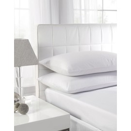 Textiles Direct Easy Care Polycotton White Single Flat Sheet