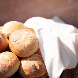 Hell Blues Linen Storage Bags with Drawstrings X-Large 13x15 Multipurpose 4 Pcs - Canvas Fabric Bread Bags - Bulk Food -Reusable Muslin - Produce - Natural Potato Onion Storage Bags - Cloth Shoe Bags