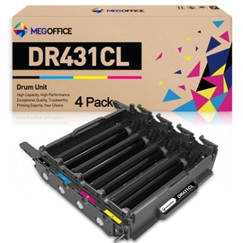 MEGOFFICE Compatible DR431CL Unit Replacement for dr 431 cl Color for Brother TN436 TN433 TN431 MFC-L8900CDW MFC-L8905CDW HL-L8360CDW HL-L8260CDW HL-L8360CDWT MFC-L8610CDW HL-L9310CDW