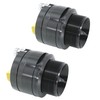 2) Audiopipe ATQ-1550 1" 200W 4 Ohm Aluminum Titanium Car
