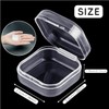 DUOFIRE Small Box Clear Plastic Bead Storage Container 12 Pack