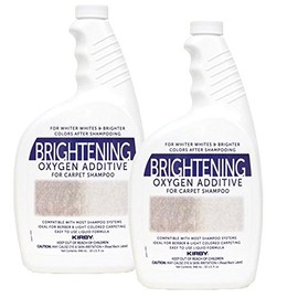 Kirby 32oz. Brightening Oxygen Additive for carpet shampoo (2 bottles) Genuine