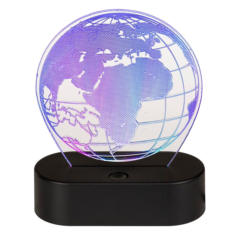 MIK funshopping 3D Light Night Light 3D Effect Lamp with