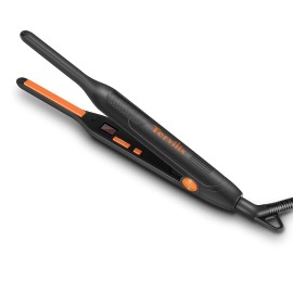 Terviiix Small Flat Iron for Short Hair, Temperature Adjustable Pencil Flat I...