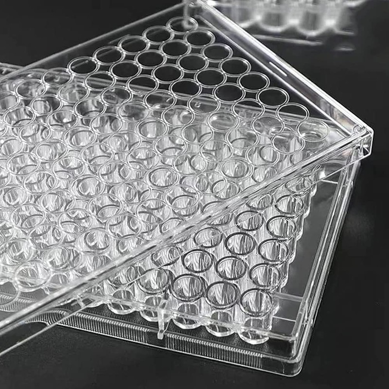 96-Well Cell Culture Plate，5PCS，Flat Bottom