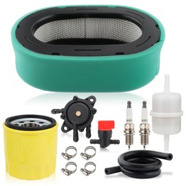 GoaMotors 3208309-S Air Filter Oil Filter Spark Plug Fuel Filter Tune Up Kit Compatible with Kohler 7000 Series Engines KT610 KT620 KT715 KT725 KT730 KT735 KT740 KT745 19HP-26HP Lawn Mower